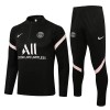Paris Saint-Germain Training Huppari Suits 2022-23 Musta Vaaleanpunainen 1/4-Zip
